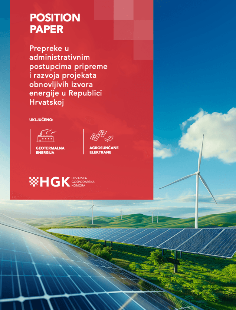 Position Paper: Prepreke administrativnih postupaka u pripremi projekata obnovljivih izvora energije u Republici Hrvatskoj